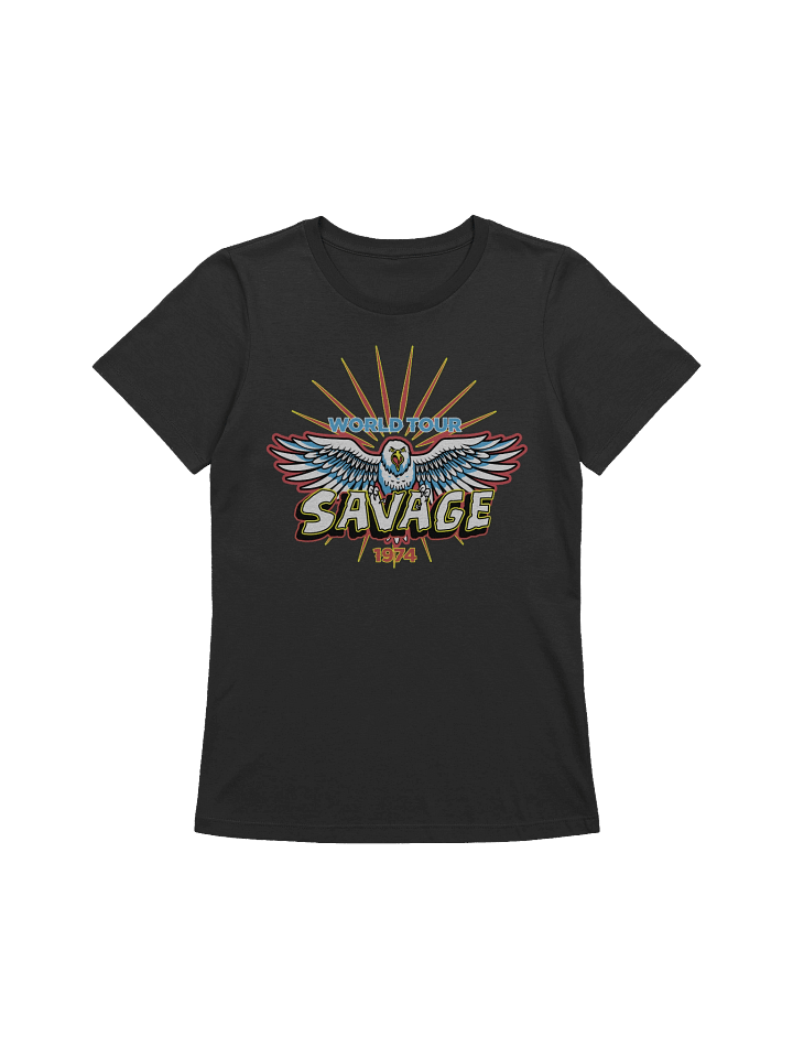X-23 Cosplay Savage World Tour Bella+Canvas Women’s Supersoft Relaxed-fit T-Shirt product image (1)