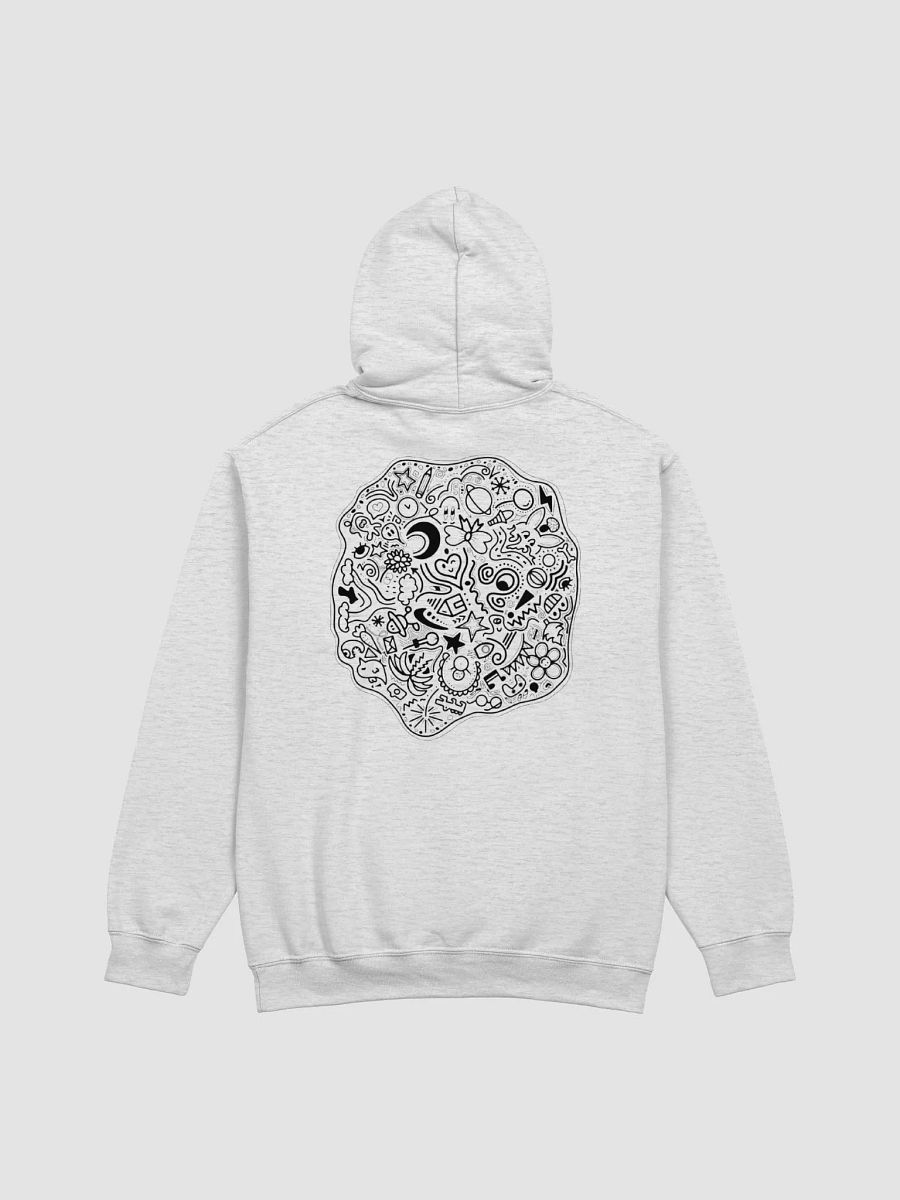 black doodle hoodie product image (3)
