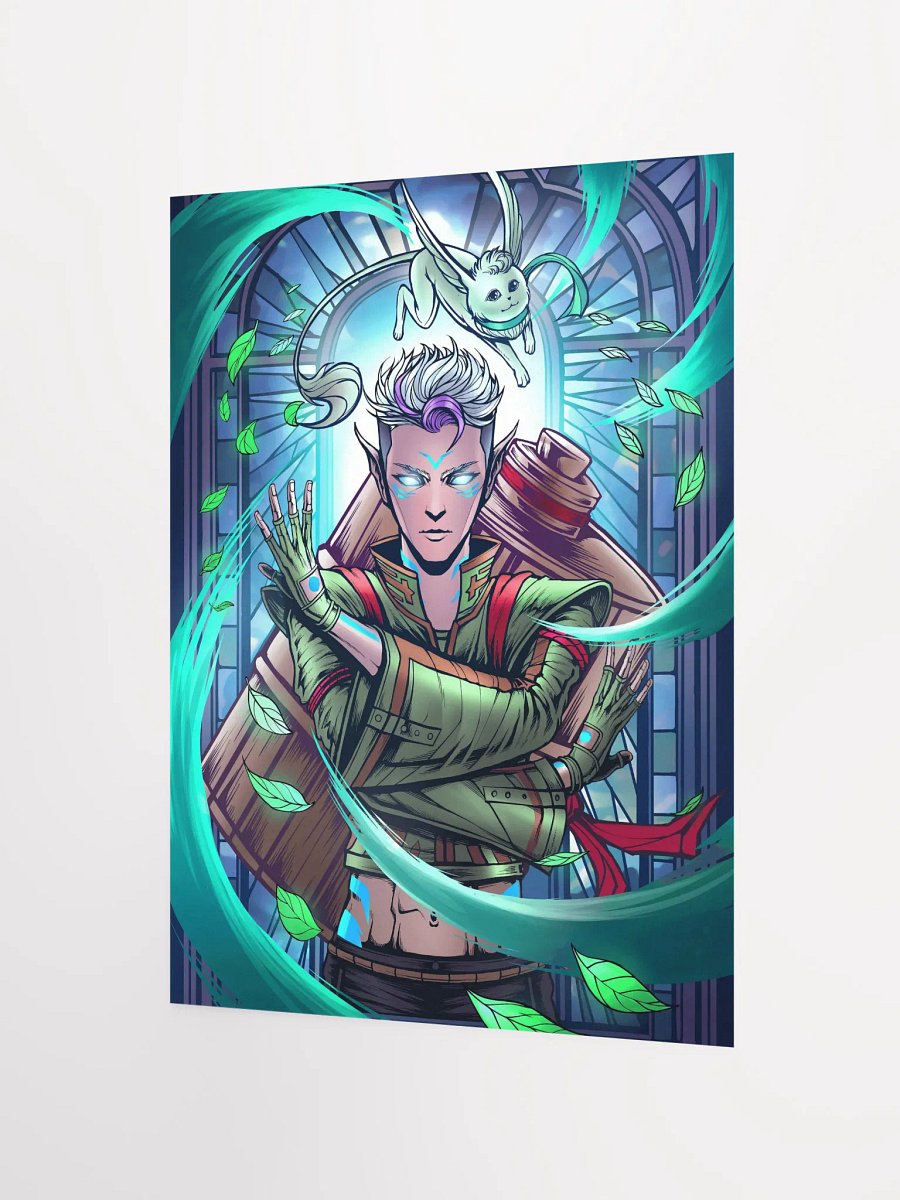 'A Depiction of The Fluttering Leaf' Matte Poster product image (5)