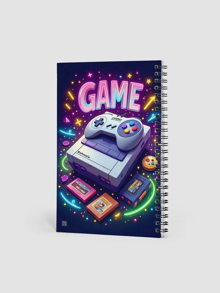 Gamer's Grid notebook For school and office or for work: Ultimate Gaming-Themed Notebook product image (2)