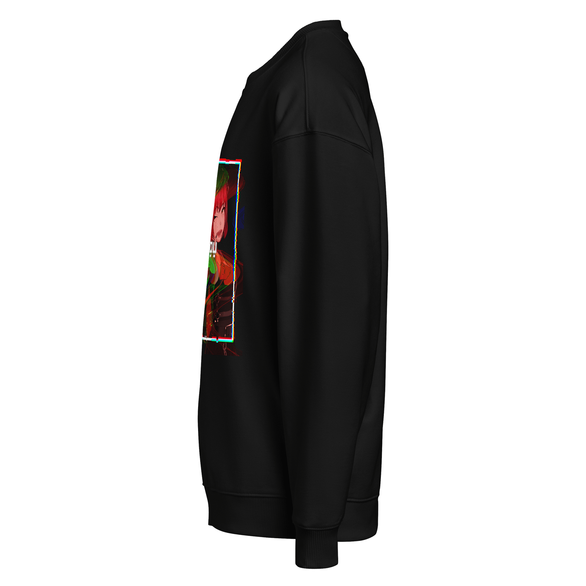 Classic RAENBOU Retro Glitch Oversized Sweatshirt product image (3)