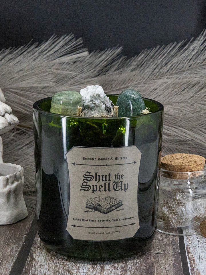 Shut The Spell Up | Baneful Spell Candle product image (1)