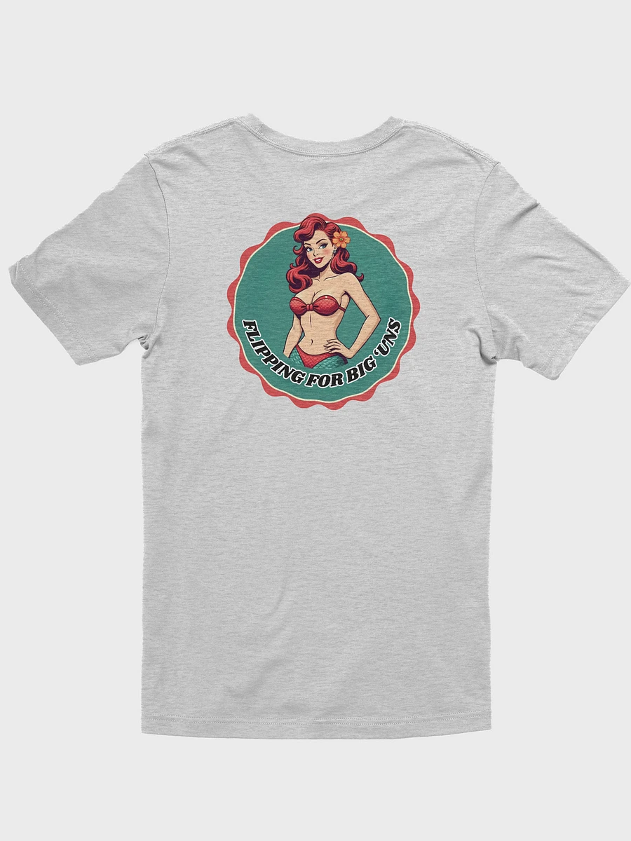 Flipping for Big 'Uns fishing Vintage Pin-Up T-Shirt product image (1)