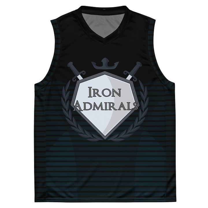 Iron Admirals All-Over Print Basketball Jersey product image (2)