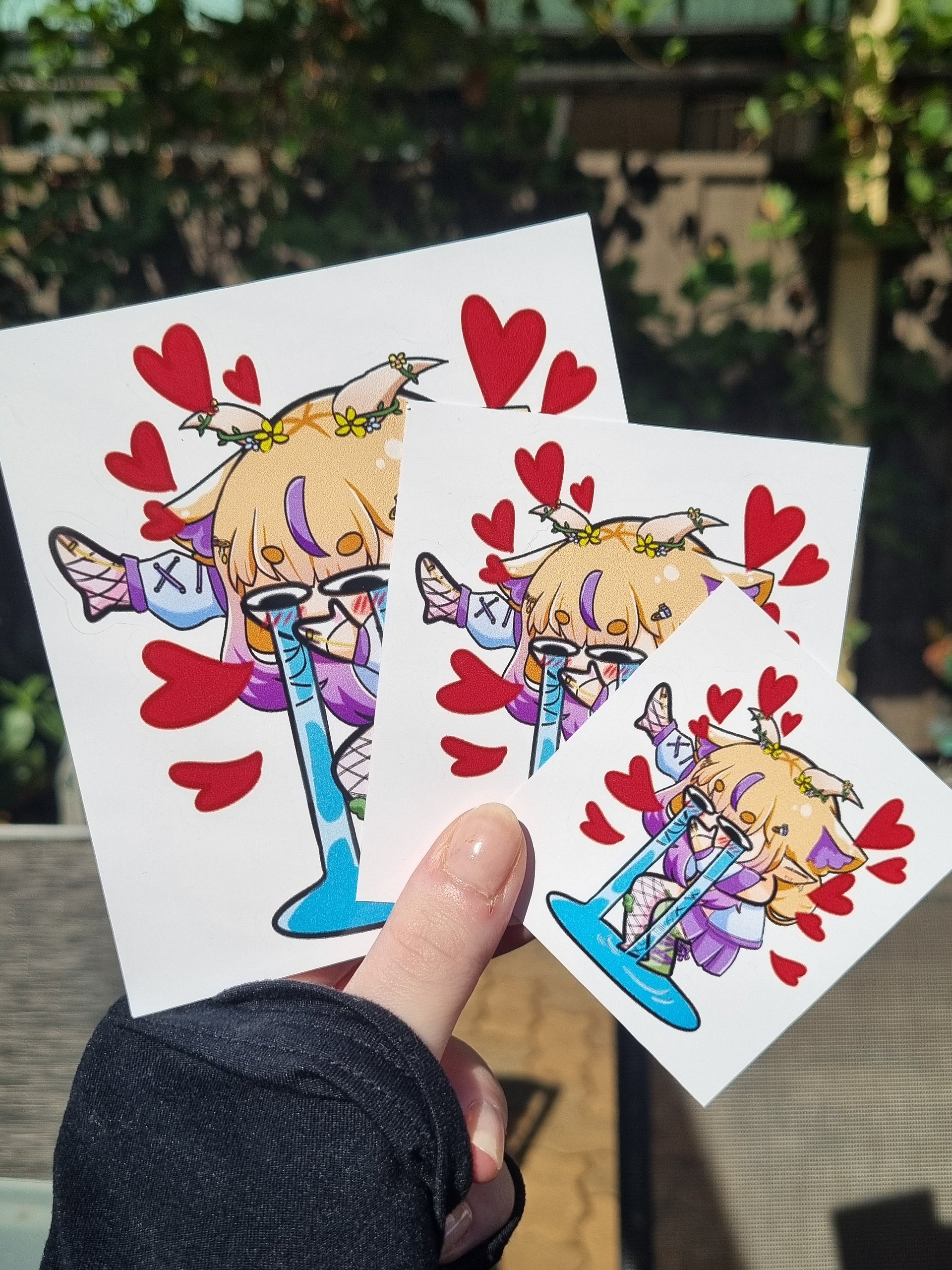 Cowfie Cry Sticker! (Season 0) product image (1)