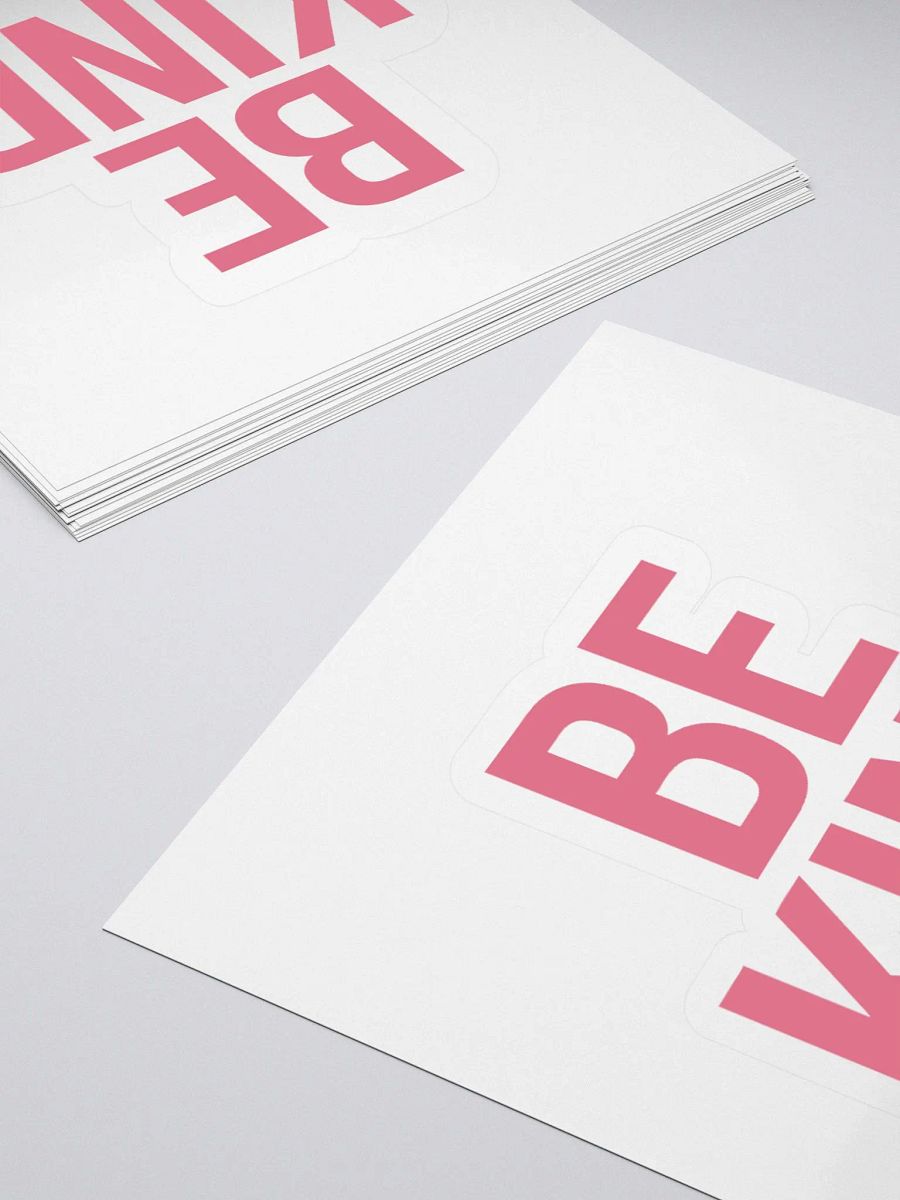 BE KIND Kiss Cut Stickers product image (15)