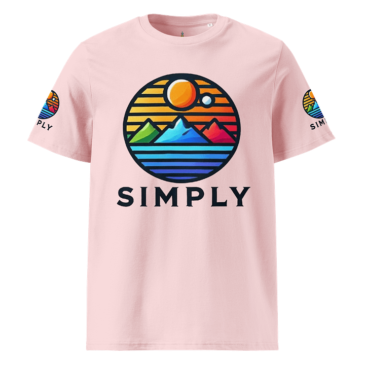 Simply Me Mountain Landscape Organic T-Shirt product image (1)