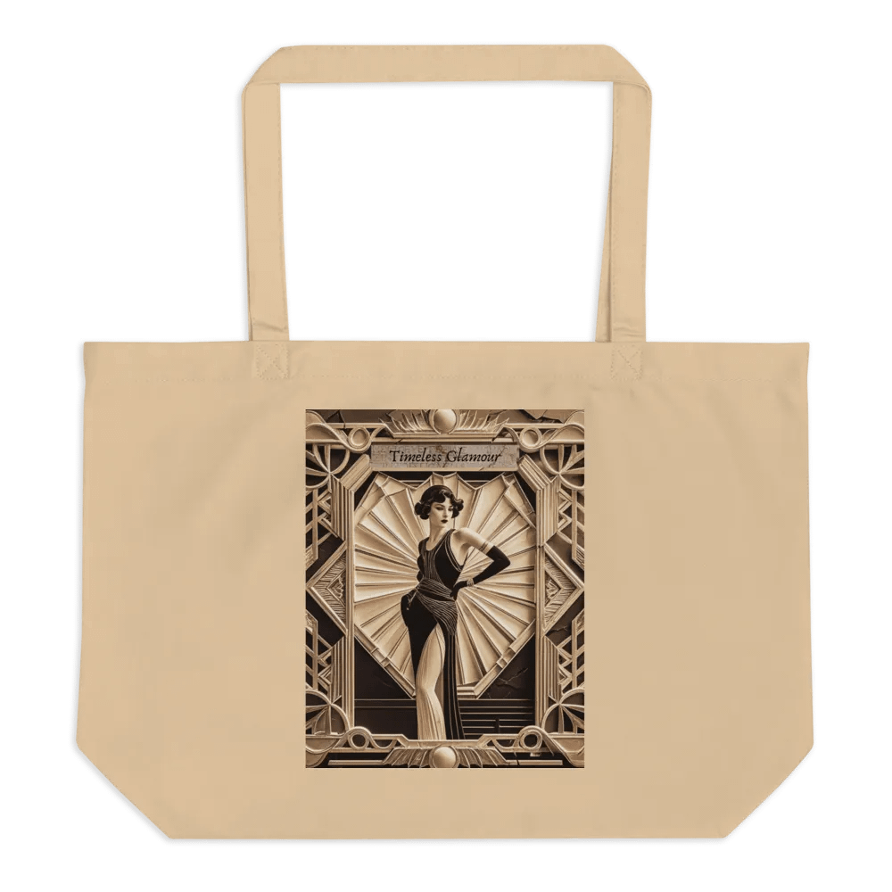 1920s Timeless Glamour - Organic Cotton Tote product image (3)
