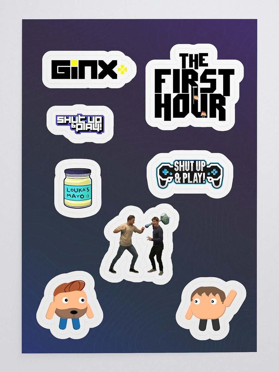 GINX Sticker Sheet product image (3)