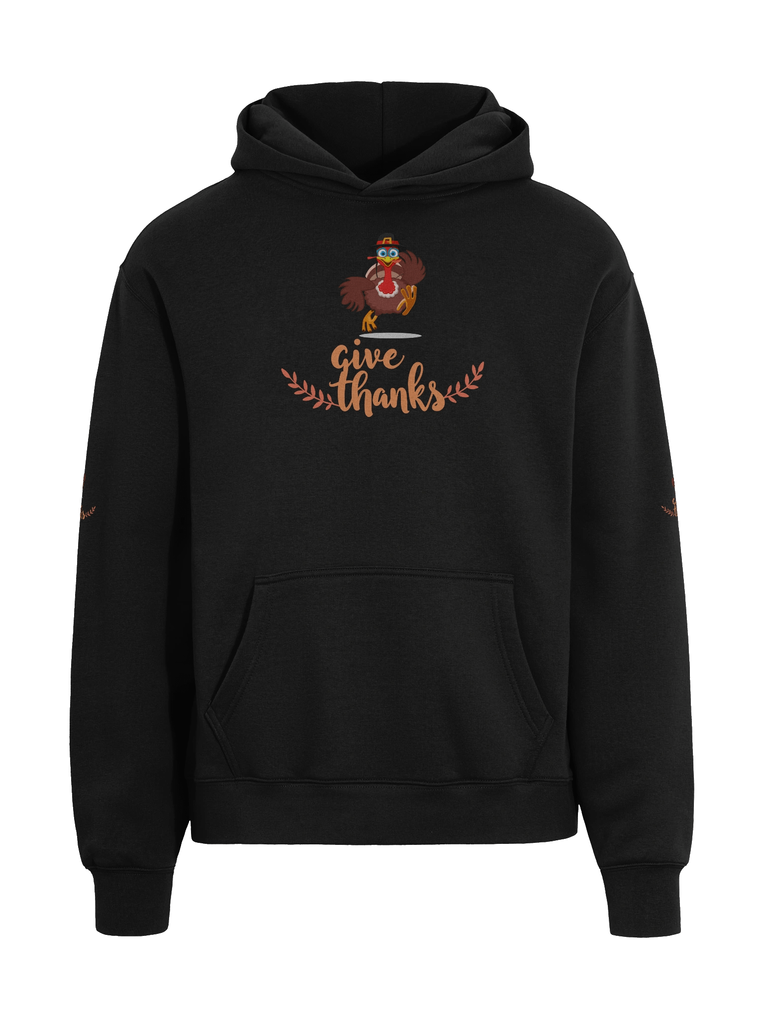 "Give Thanks Hoodie – Cozy Thanksgiving Fall Apparel" product image (9)