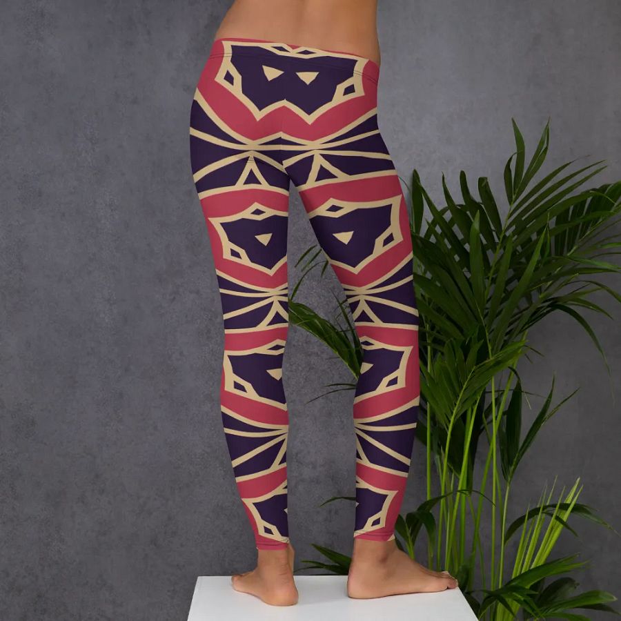Golden Symmetry All-Over Leggings product image (6)