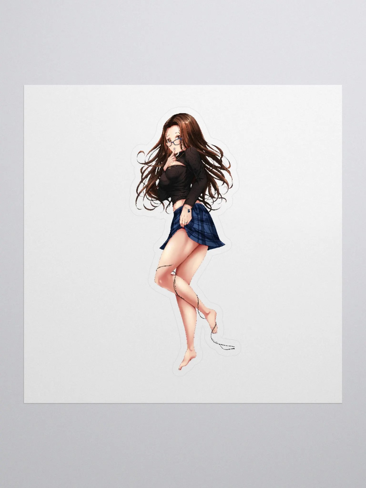 Flirty Whovie Sticker product image (1)