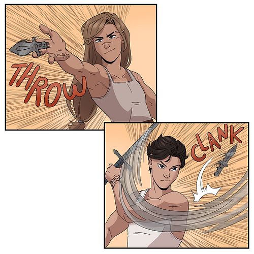 Random comic panels from Crystalized! 
The second panel was covered in speech balloons but here’s how it looks without it. 

...
