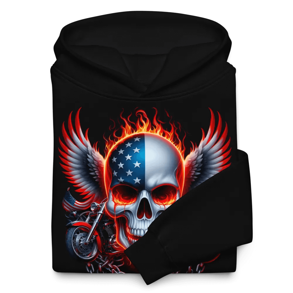Patriot's Inferno Oversized Hoodie #22 product image (10)