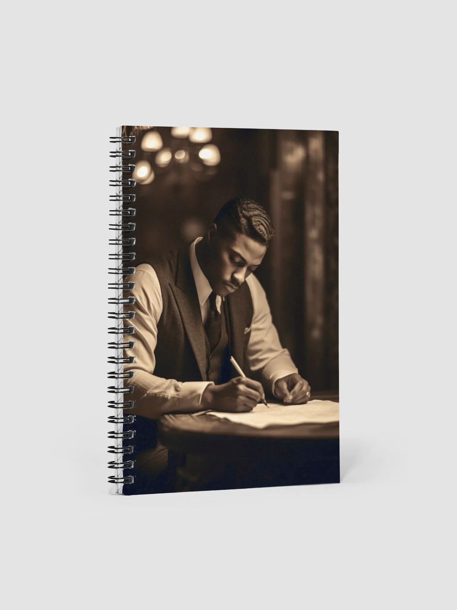 Noir Nights Spiral Notebook product image (1)