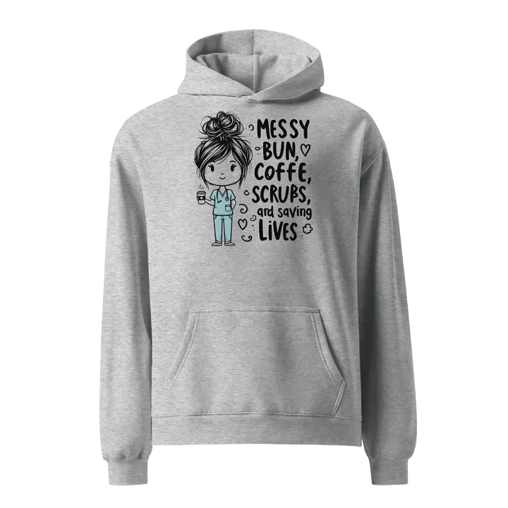 Casual Medical Worker Vibes Hoodie product image (2)