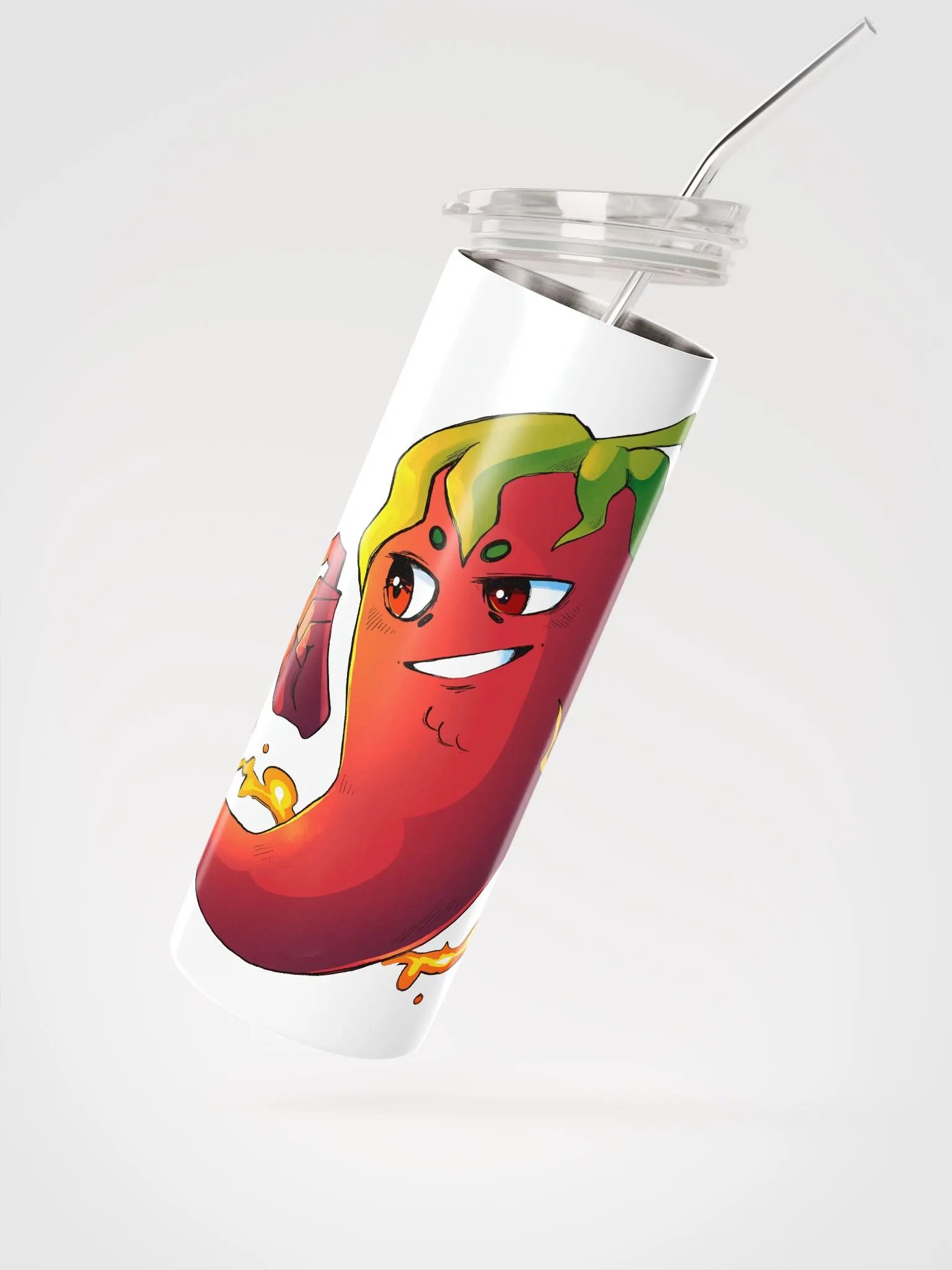 Pepper Logo Stainless Steel Tumbler product image (2)