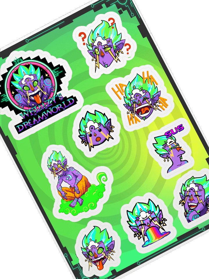 Whimzy Sticker sheet! product image (1)