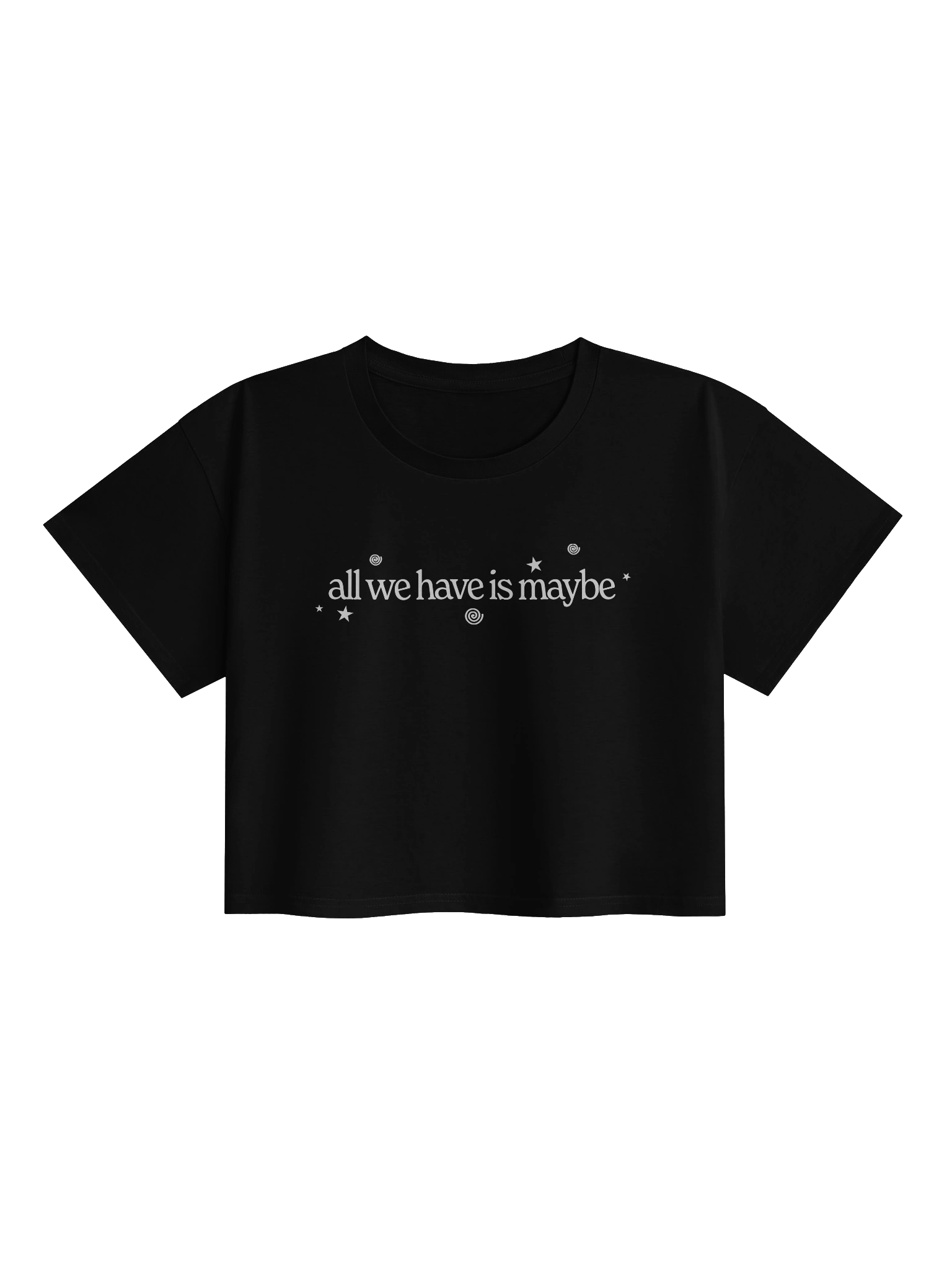 "Maybe" Crop Top product image (1)