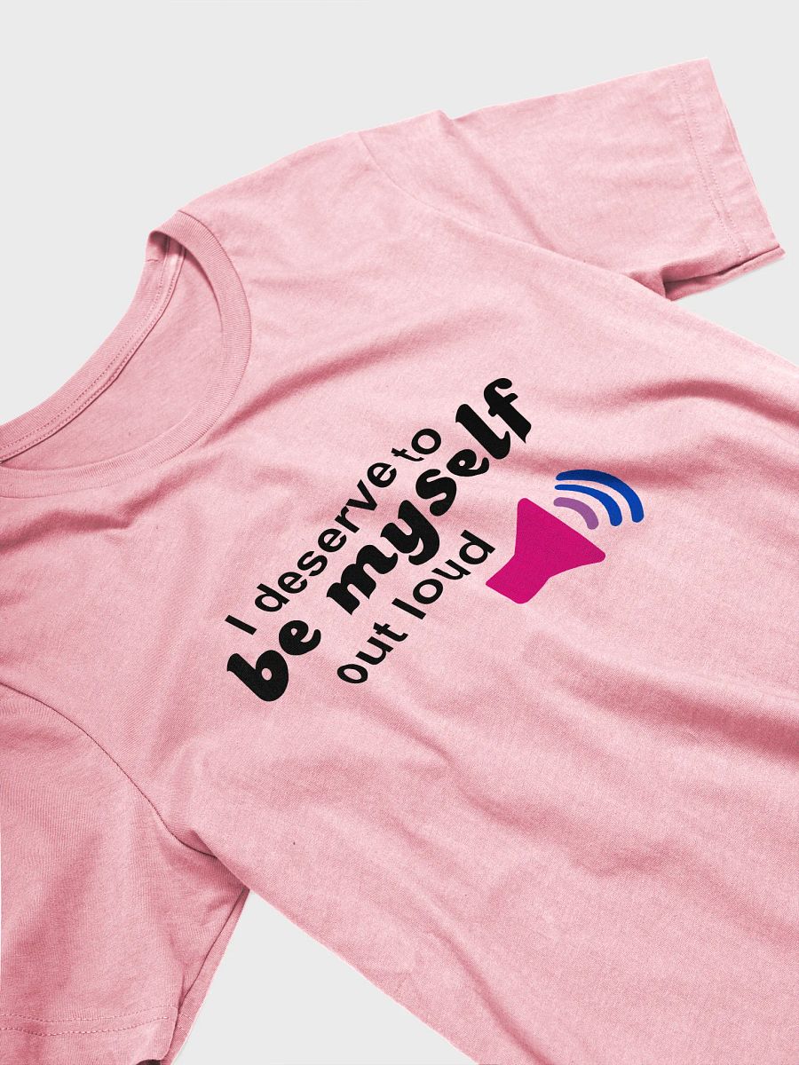 be myself out loud bisexual t-shirt product image (3)