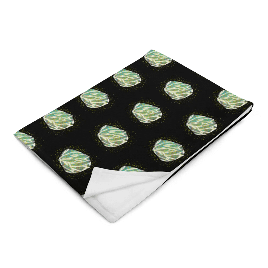 ItsMeHarp Shiny rock Throw Blanket product image (14)