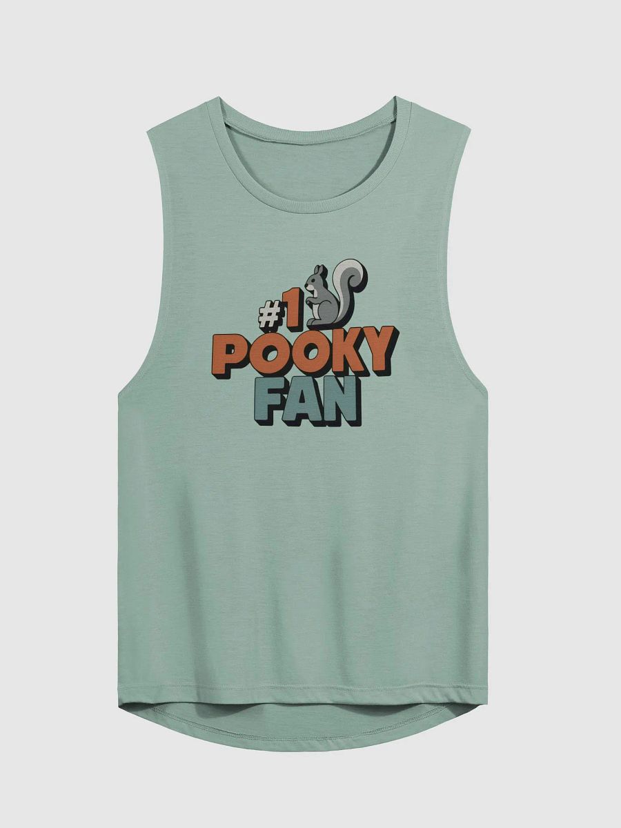 Pooky's #1 Fan Flowy Muscle Tank product image (1)