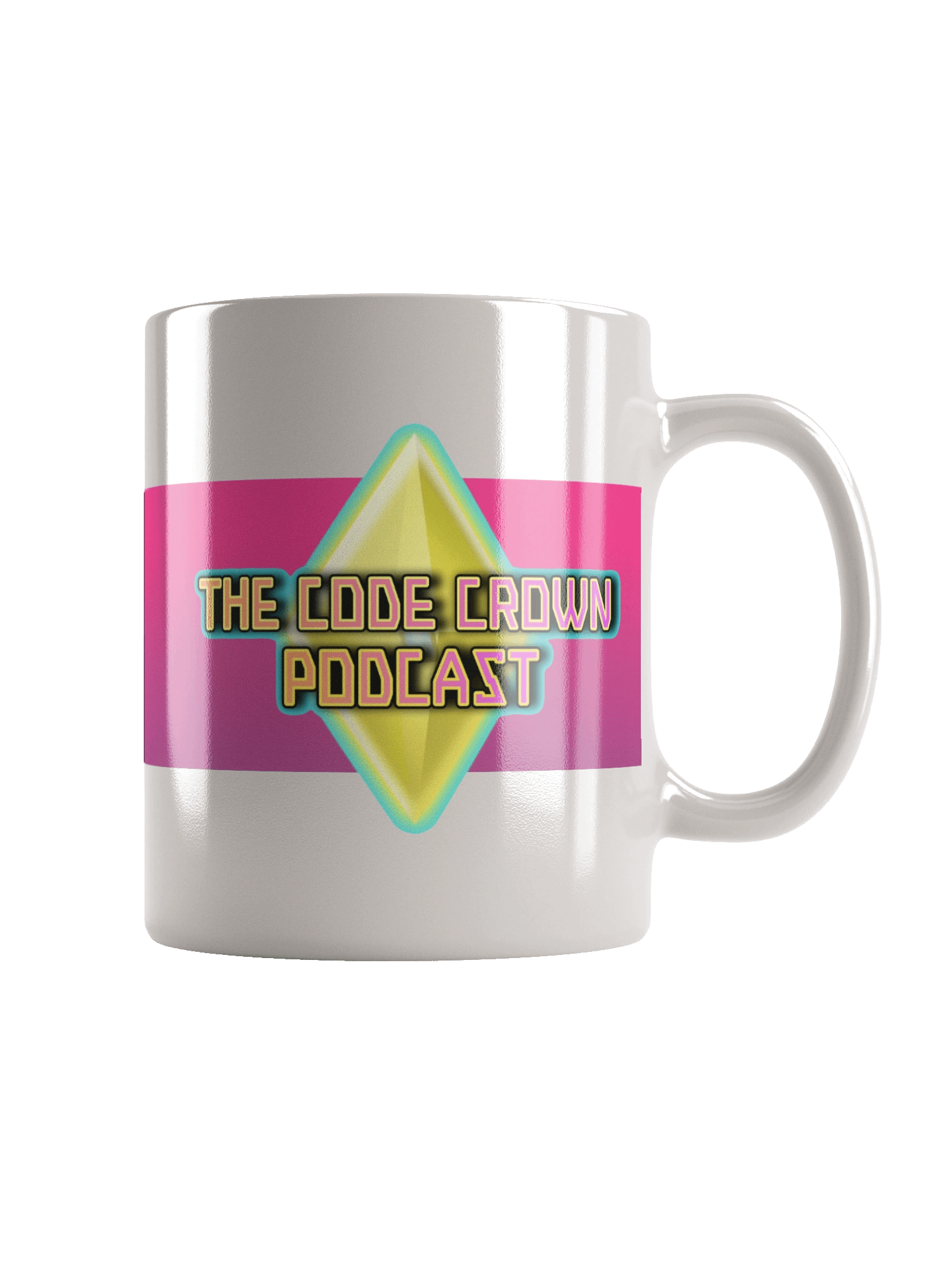 Podcast Mug - White product image (4)