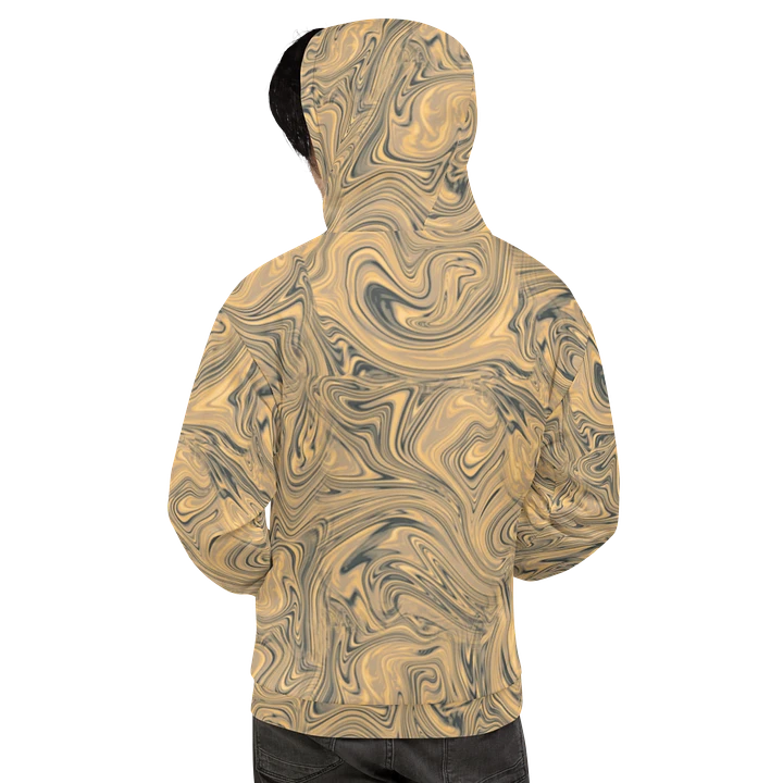 Gold smoke hoodie product image (1)