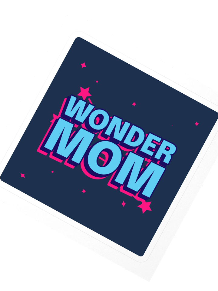 Wonder Mom Sticker product image (2)
