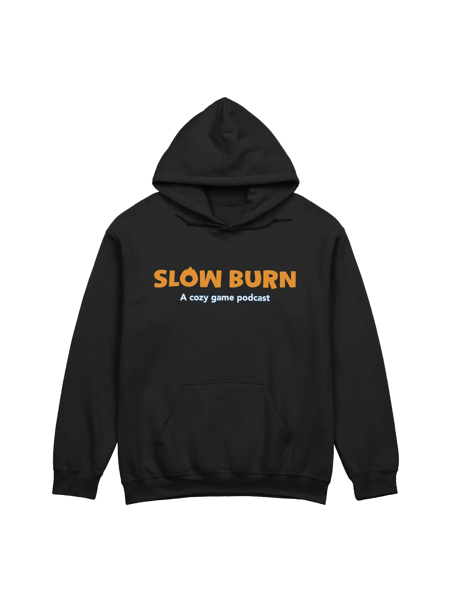 Slow Burn Logo Hoodie - Orange Text product image (2)