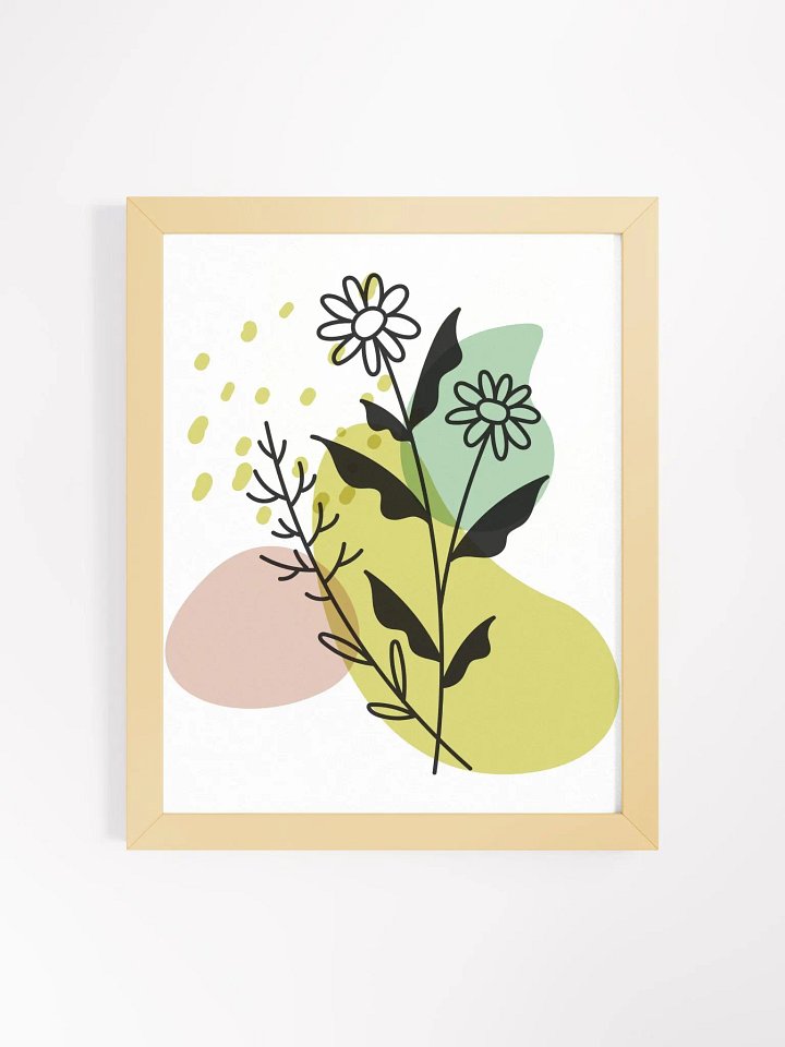 Ethereal Daisy Dreams Framed Poster product image (6)