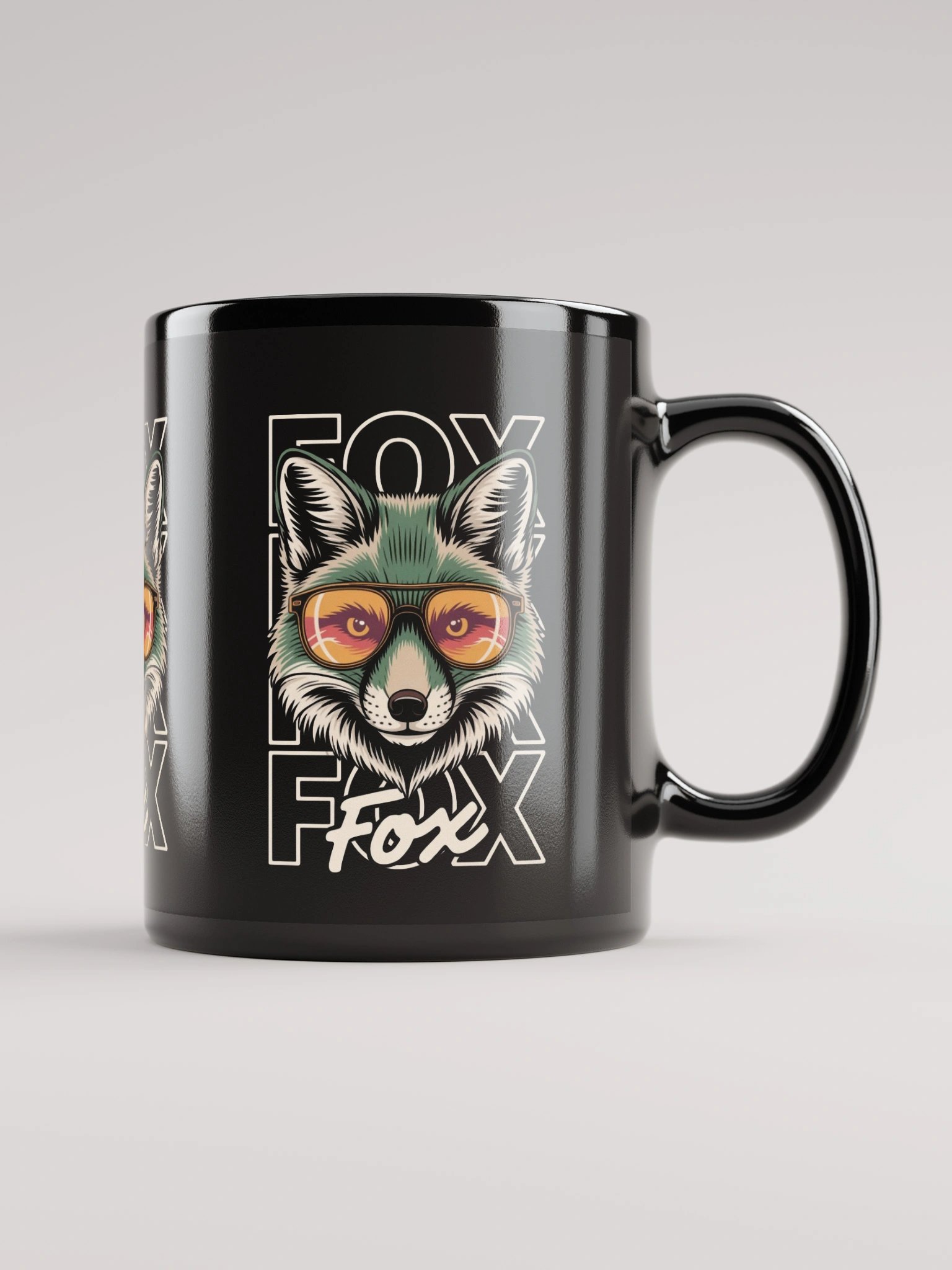 Slick Fox Shades Mug product image (2)