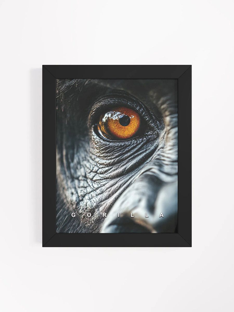 Gorilla's Eye Matte Poster product image (37)