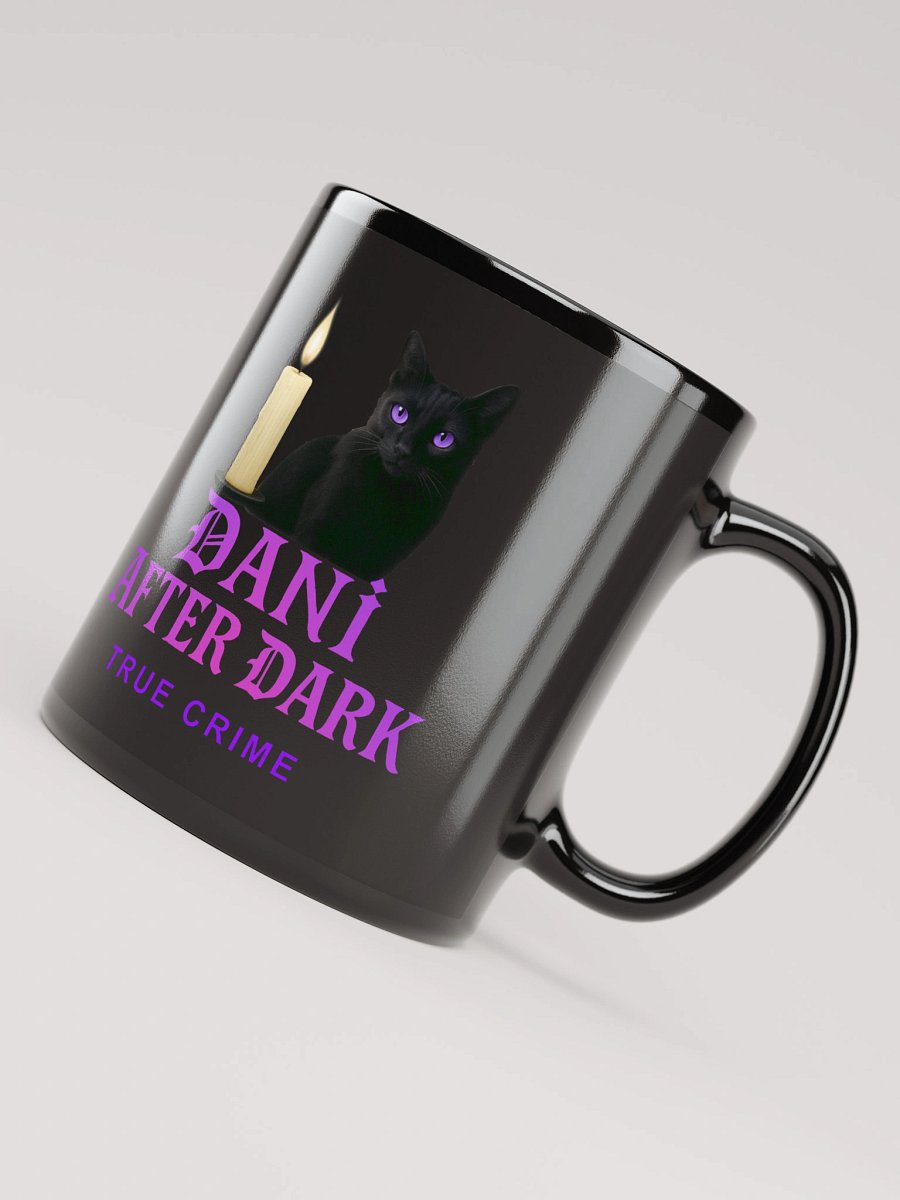 Midnight Feline Dani after Dark Black Mug product image (8)