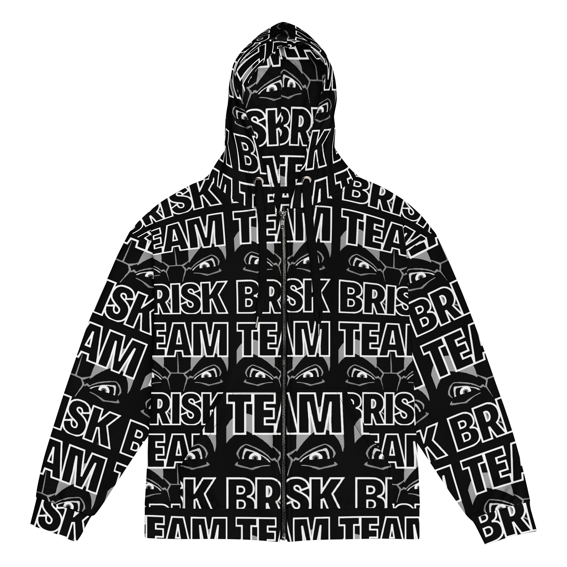 Team Brisk Recycled Unisex All Over Print Hoodie product image (1)