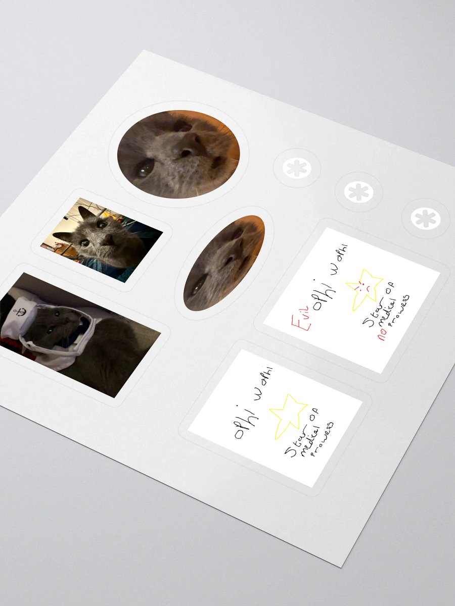 Ophi Wophi Sticker Sheet product image (3)