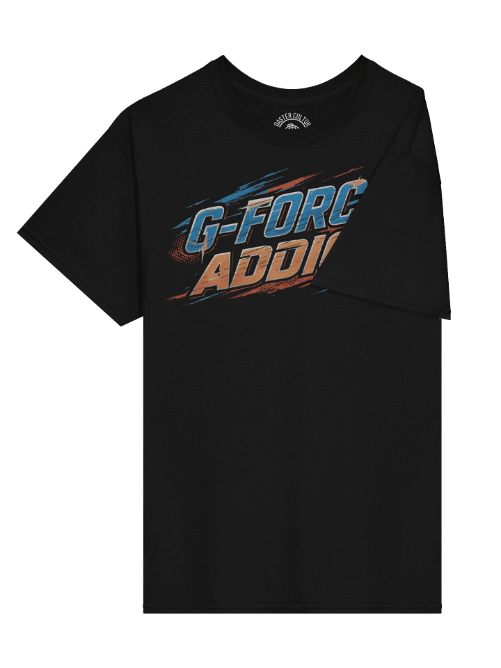 G-FORCE ADDICT T-Shirt – Roller Coaster Thrill Ride Fan Tee product image (2)