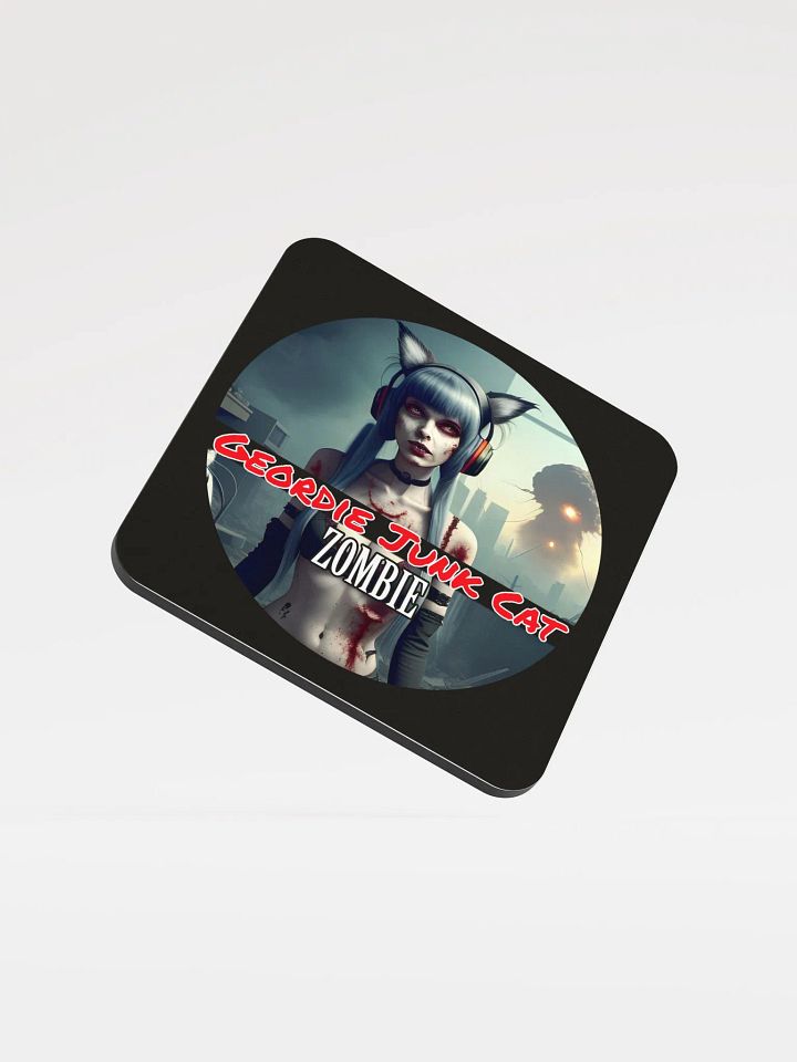 ZOMBIE THREE Drink Coaster (3.74″x 3.74″, US and EU SHIPPING) product image (1)