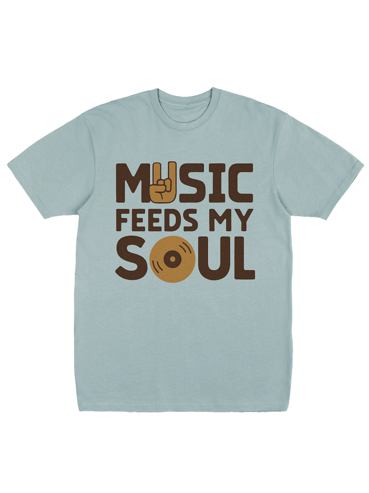 Music Feeds My Soul Graphic Tee...Cotton Heritage Men's Premium Heavyweight product image (1)