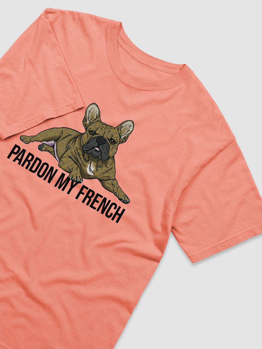 Pardon My French T-Shirt of a French Bulldog(Brindle) | Funny T-Shirt for Frenchie Owners product image (29)