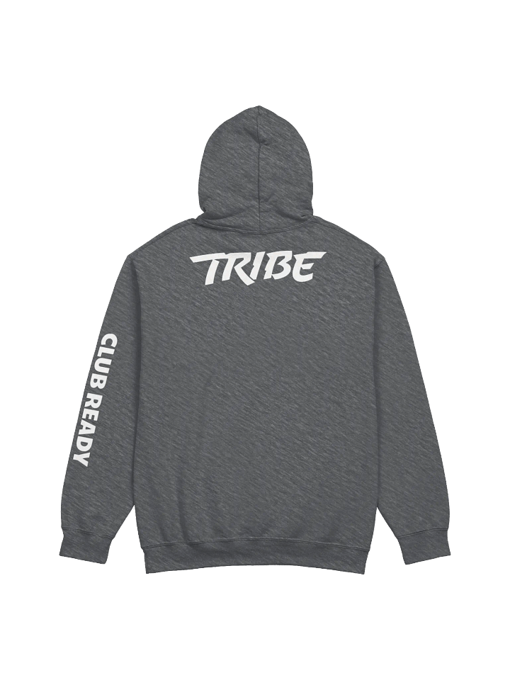 Front | Back | Arm Print Paint Splat Headphones Gildan® Classic Hoodie product image (2)