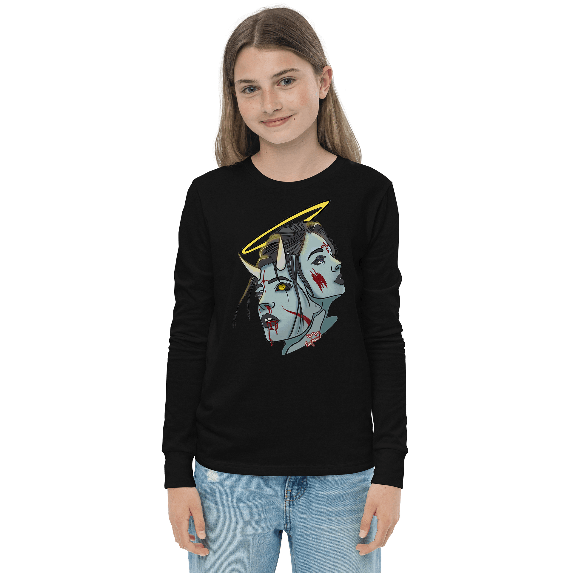 As Above So Below Youth Long Sleeve Shirt product image (1)