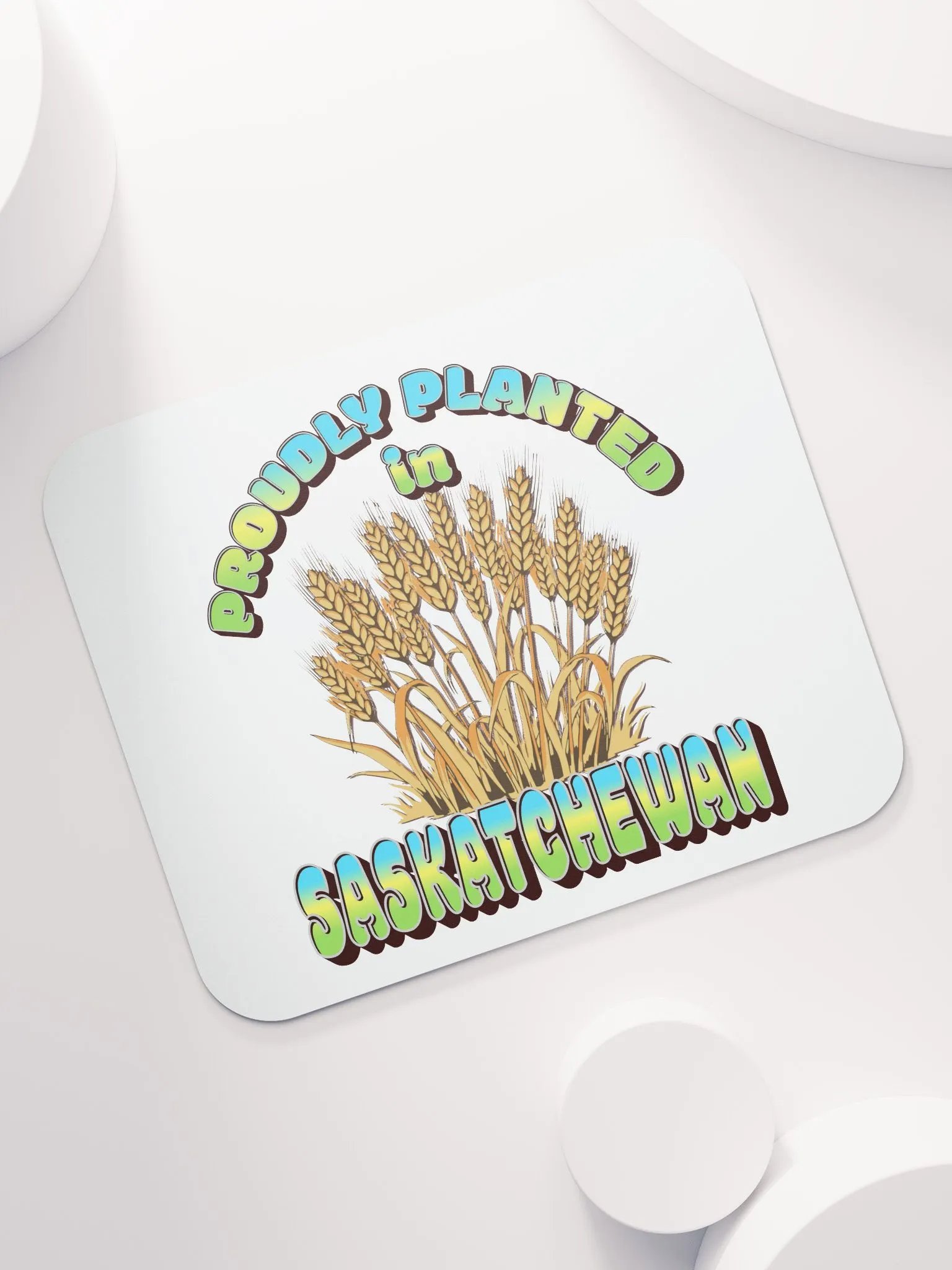 Proudly Planted In Saskatchewan Prairie Pride Mouse Pad product image (5)