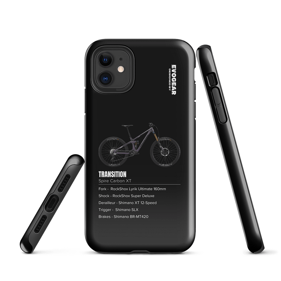 Black Transition Spire XT iPhone Case product image (1)