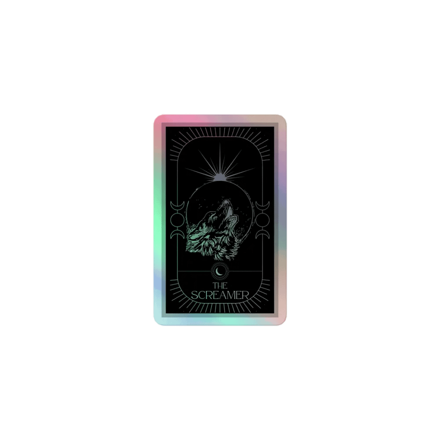 The Screamer Holographic Sticker product image (1)