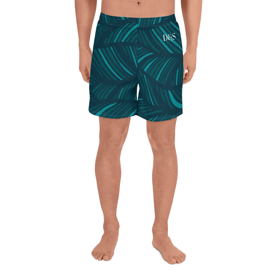 Unisex Tropical Foliage All-Over Print Shorts product image (5)