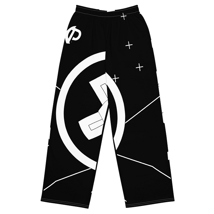 369-XP Half of Her Is Hot All-Over Print Unisex Wide-Leg Pants product image (1)