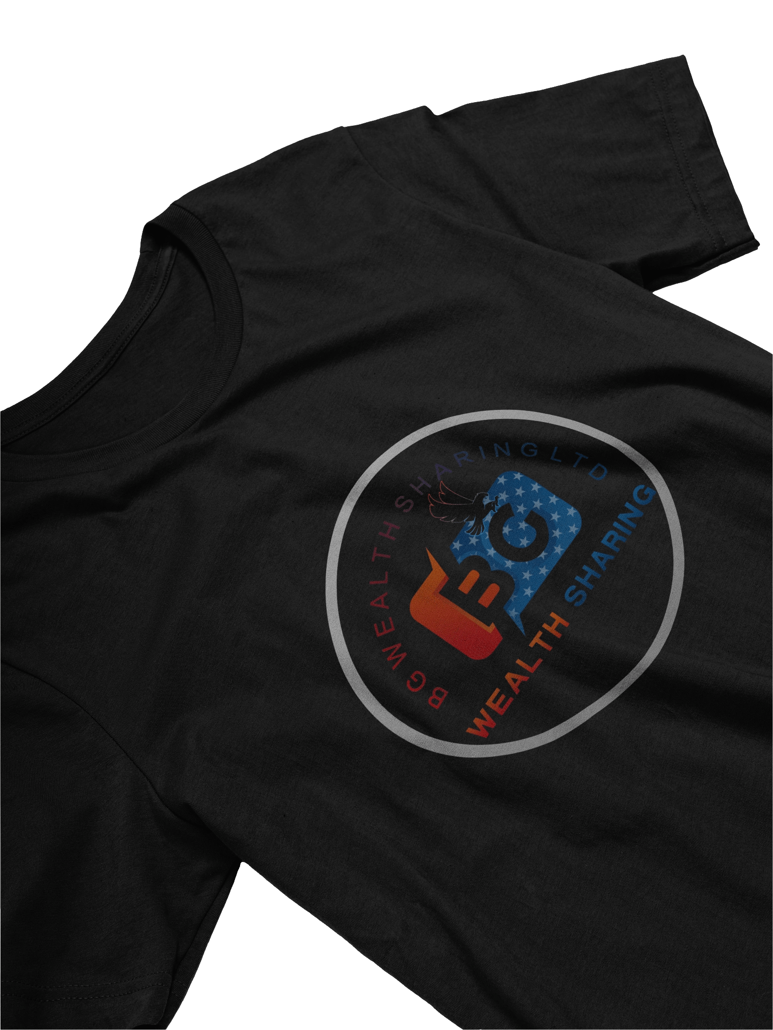 Flame & Stars Circle Logo T-shirt product image (3)