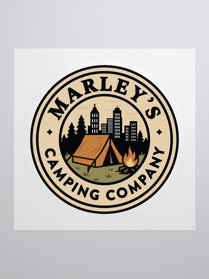 Marley's Camping Company Sticker product image (1)