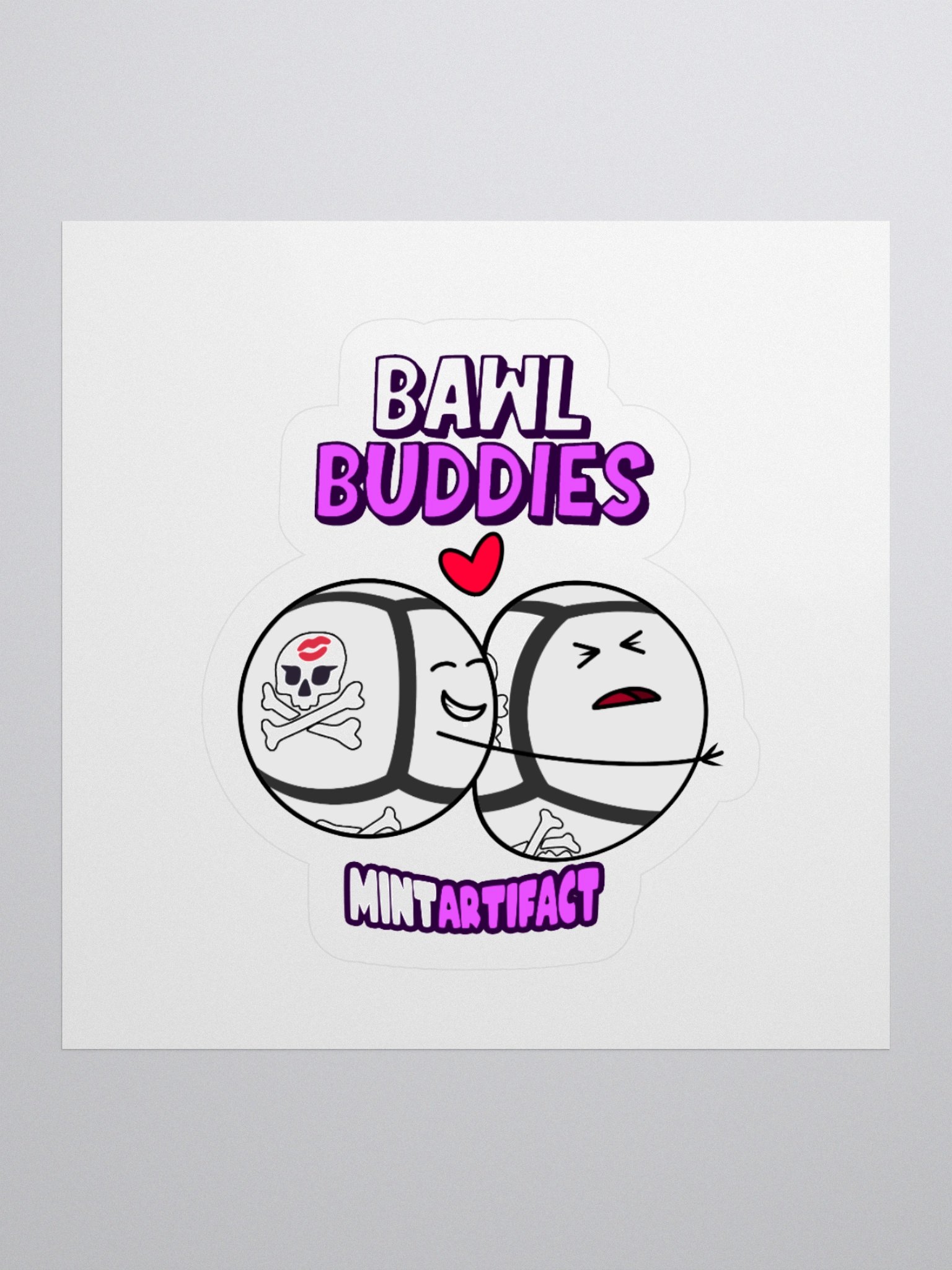 Bawl Buddies Sticker product image (4)